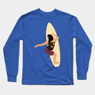 Surfing girl 2 Long Sleeve T-Shirt